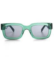 CRYSTAL GREEN CRETE WITH SHADE GREY LENSES