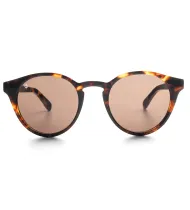 SYROS IN BROWN TORTOISESHELL WITH STONE BROWN LENSES