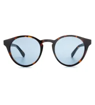 SYROS IN BROWN TORTOISESHELL WITH KYANO BLUE LENSES