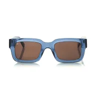 CRETE IN BLUE WITH STONE BROWN LENSES